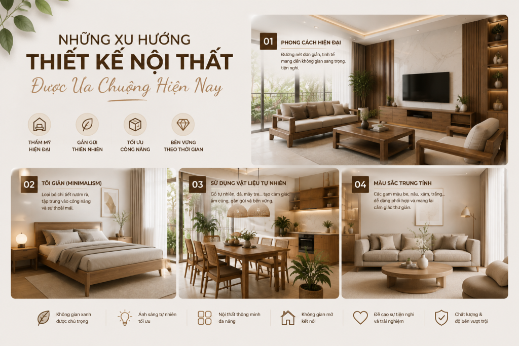 Những Xu Hướng Thiết Kế Nội Thất Được Ưa Chuộng Hiện Nay 1 7b41692b 859f 4746 9845 f541b3561ee9