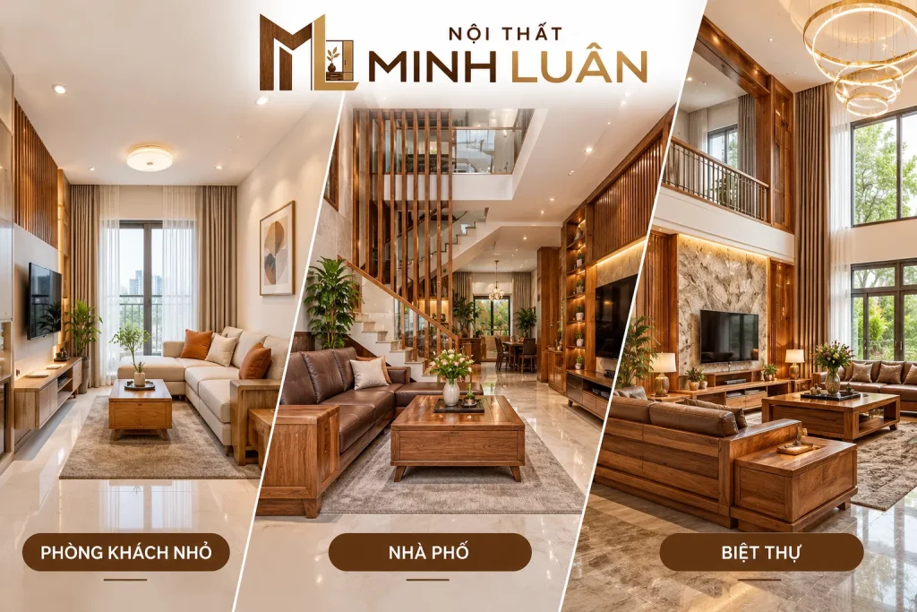 Nội Thất Phòng Khách 34 Giải pháp Nội Thất Phòng Khách phù hợp với từng diện tích