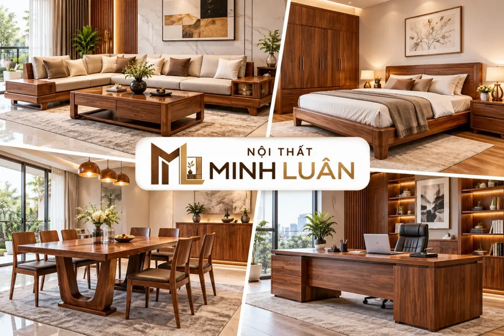 Địa Chỉ Cung Cấp Nội Thất Gỗ Tại TP.HCM 22 Nội thất gỗ phù hợp với nhà phố, căn hộ, biệt thự và văn phòng