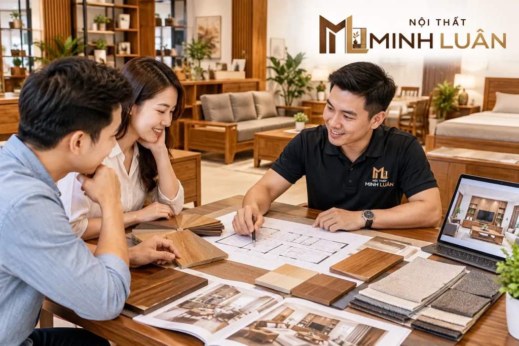 Địa Chỉ Cung Cấp Nội Thất Gỗ Tại TP.HCM 20 Tư vấn nội thất giúp lựa chọn kích thước, chất liệu và kiểu dáng phù hợp